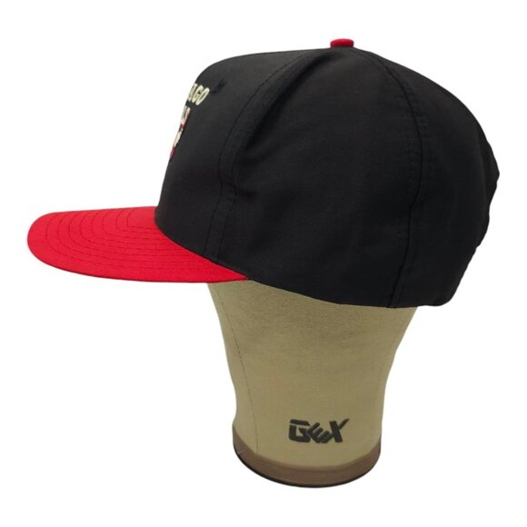 AJD Chicago Bulls Baseball Cap Hat NBA Snapback Vintage 90s Embroidered Logo - Picture 11 of 14
